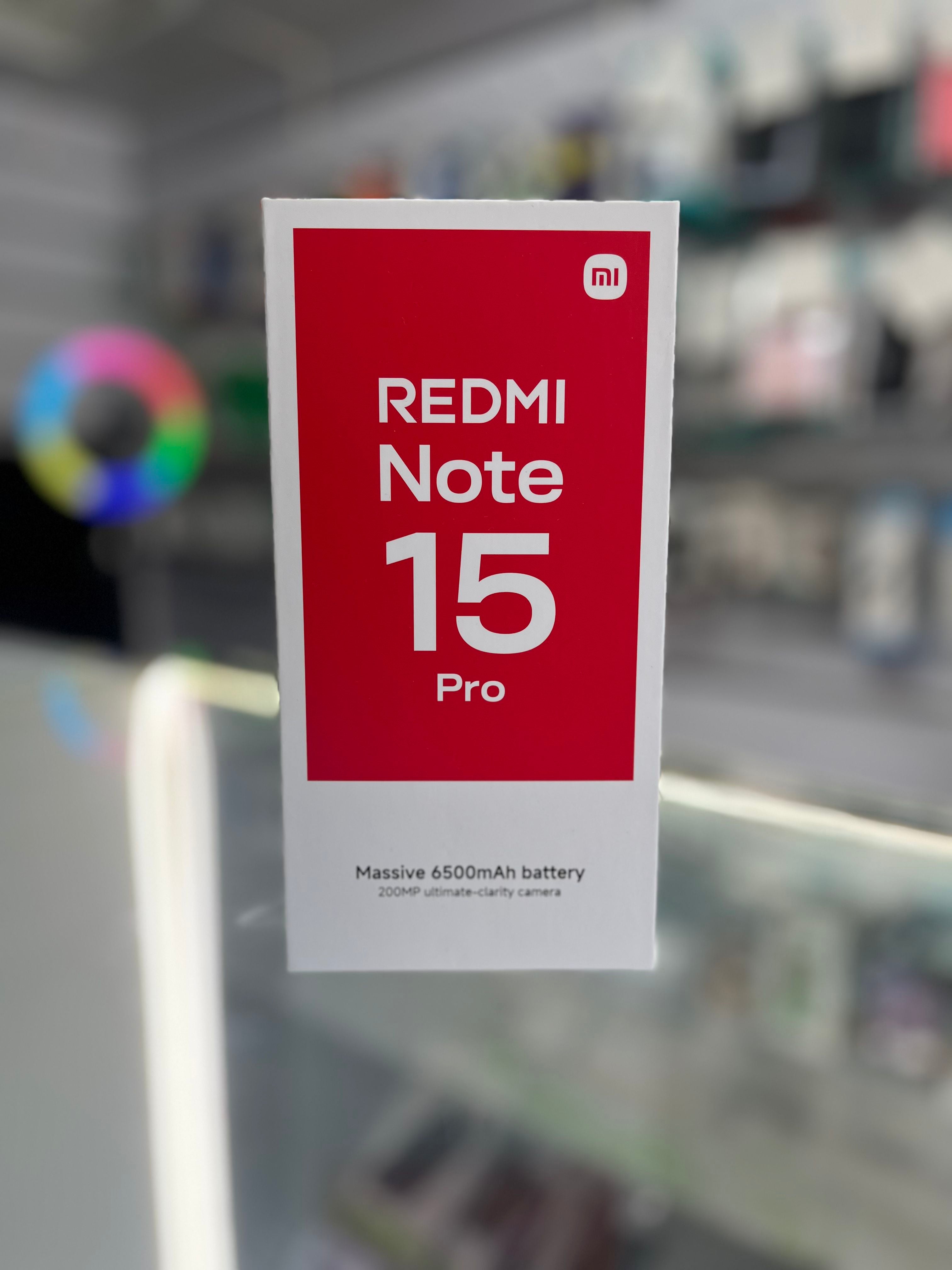 Redmi Xiaomi Note 15 Pro - 8/256GB - (Novo)