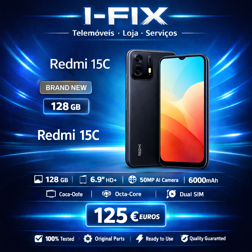 Redmi Xiaomi 15C 128Gb - (Novo)