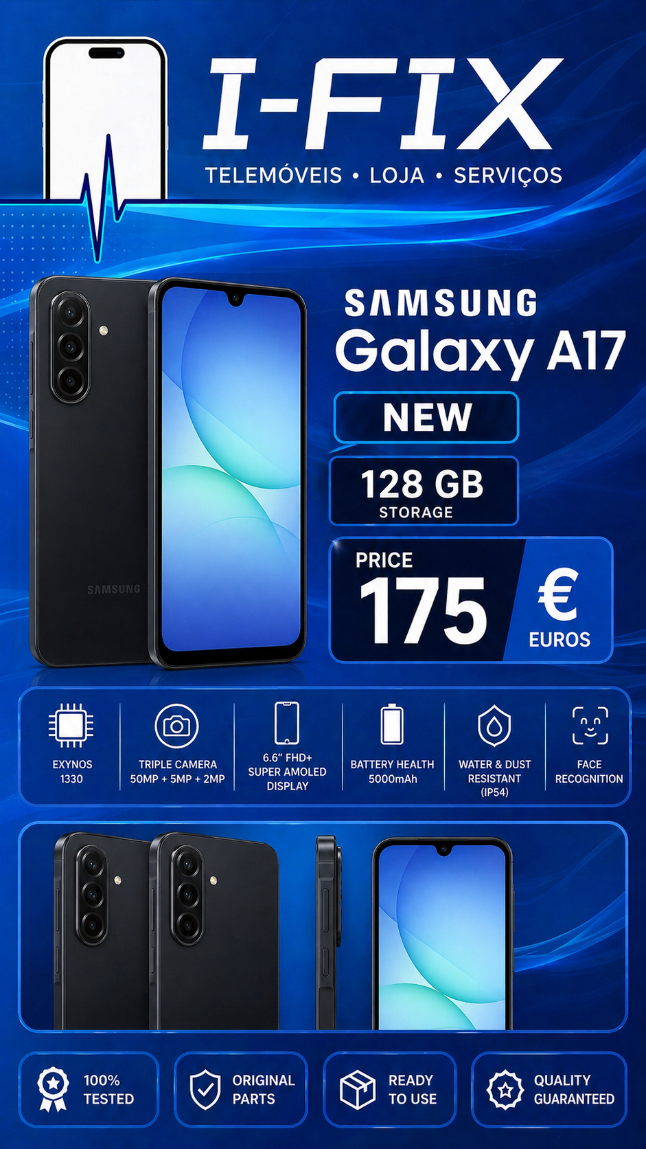 Samsung Galaxy A17 128Gb - (Novo)