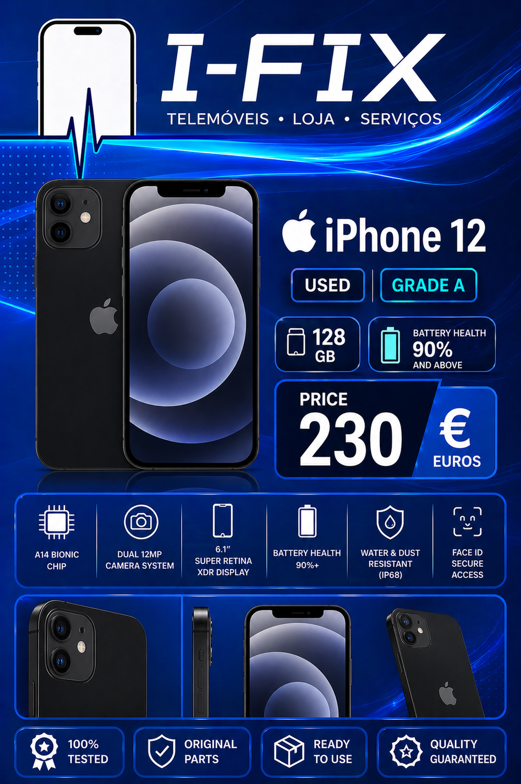 Apple iPhone 12 128GB - Used