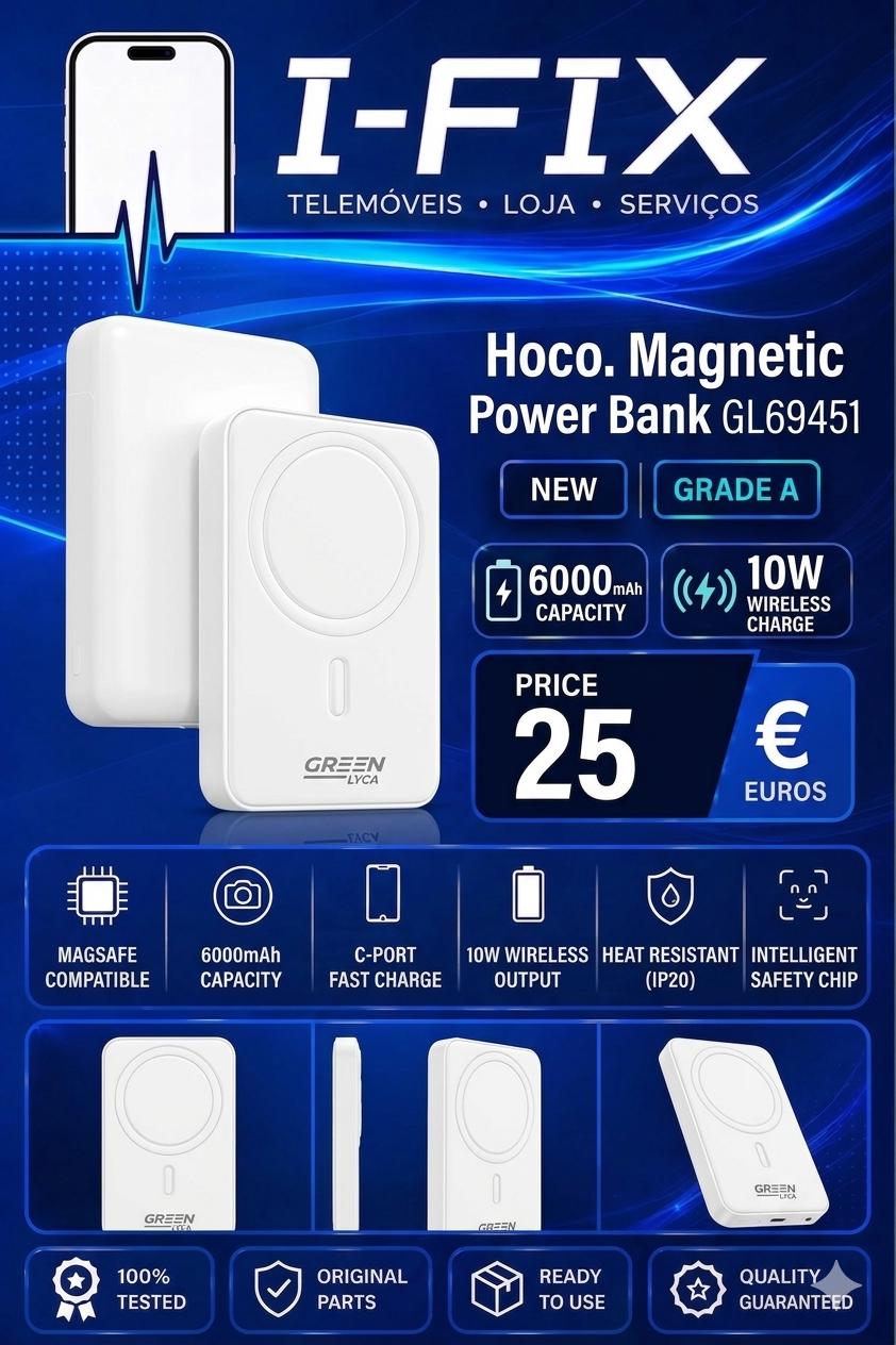 Hoco. Magnetic Power Bank GL69451 (6000mAh)